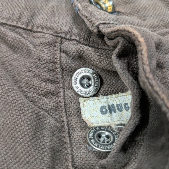 John Varvatos Converse Pants Mens 30 Brown Cotton Twill Straight Chunckin Skinny - Picture 4 of 10